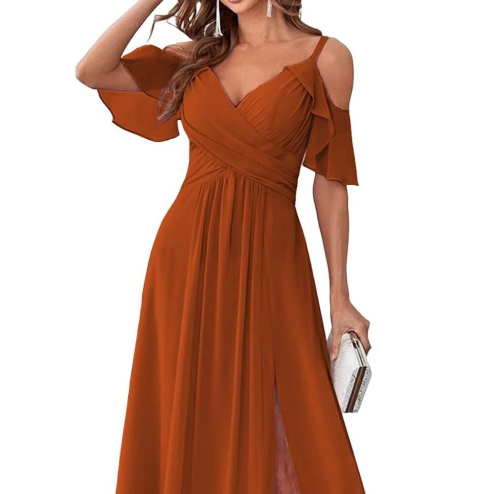 Terracotta Bridesmaid Dress